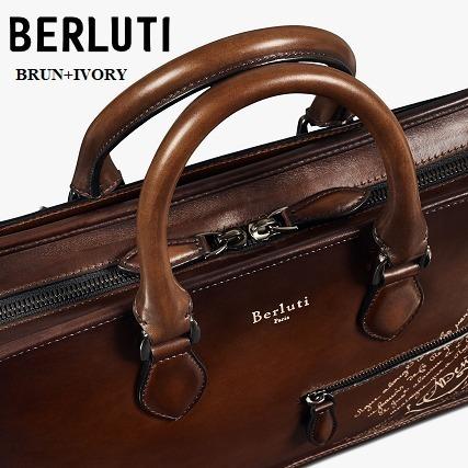 ベルルッティスーパーコピー BERLUTI★新作UN JOUR MINI レザーブリーフケース 20041005